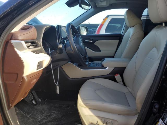 5TDGZRBH6LS503979 - 2020 TOYOTA HIGHLANDER XLE 黑色 照片 7