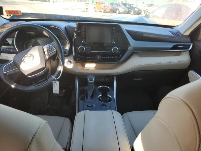 5TDGZRBH6LS503979 - 2020 TOYOTA HIGHLANDER XLE 黑色 照片 8