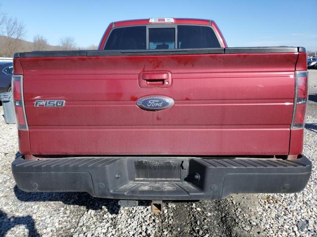 1FTFW1CT0EFA59607 - 2014 FORD F150 SUPERCREW RED photo 6