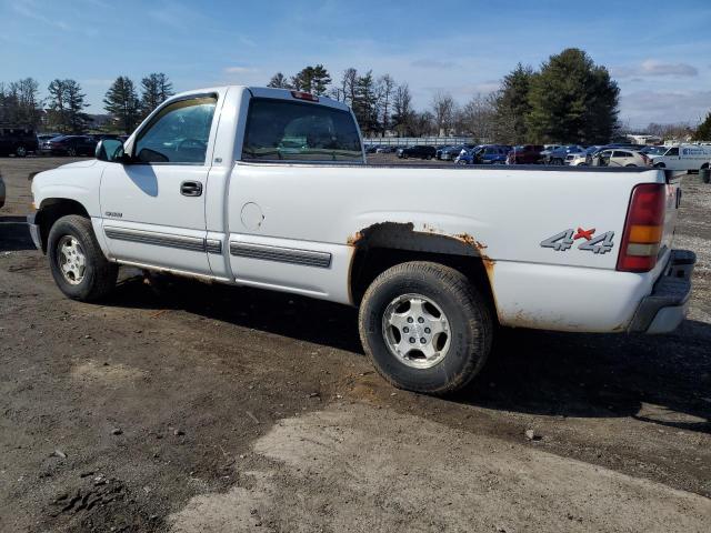 1GCEK14T02Z259273 - 2002 CHEVROLET SILVERADO K1500 WHITE photo 2