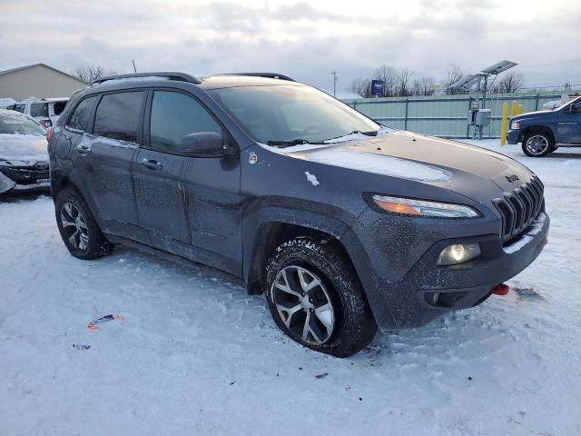 1C4PJMBS2HD228037 - 2017 JEEP CHEROKEE TRAILHAWK GRAY photo 4