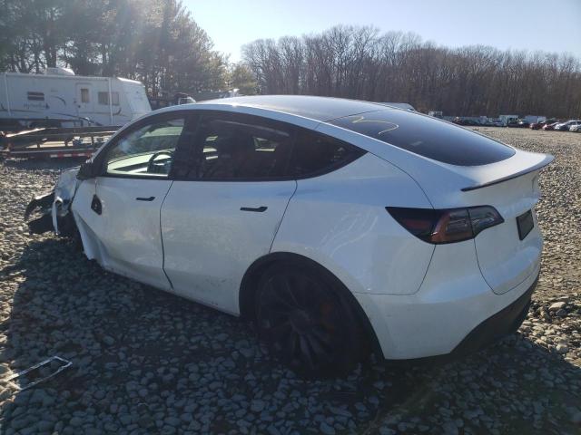 7SAYGDEF9PF800328 - 2023 TESLA MODEL Y WHITE photo 2