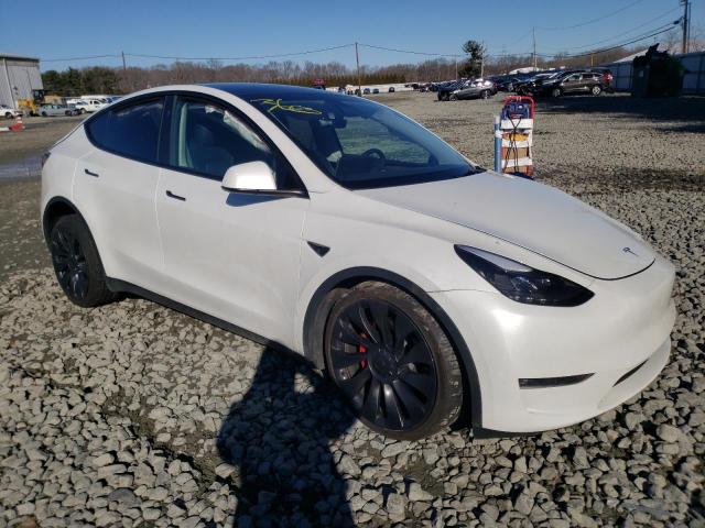 7SAYGDEF9PF800328 - 2023 TESLA MODEL Y WHITE photo 4