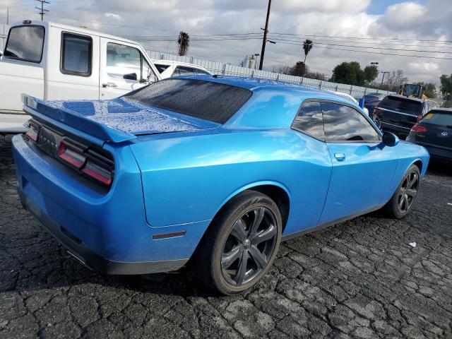 2C3CDZAG3KH677712 - 2019 DODGE CHALLENGER SXT BLUE photo 3