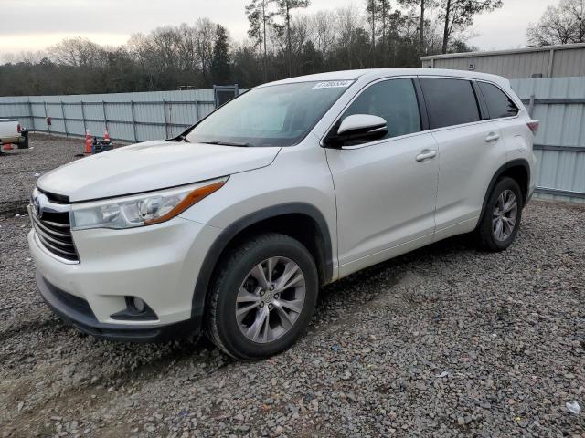 2015 TOYOTA HIGHLANDER LE, 