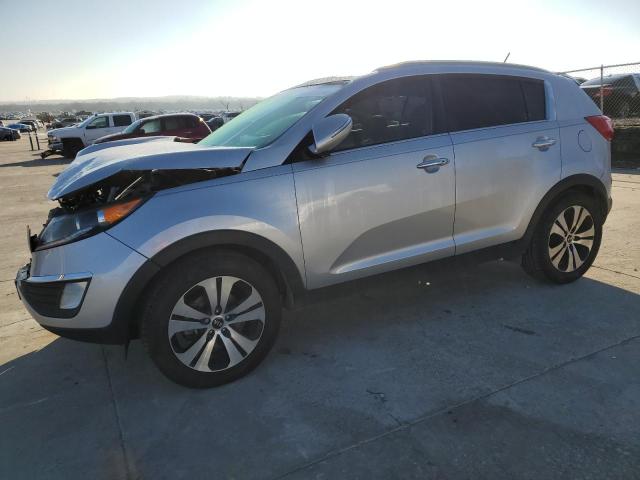 KNDPC3A2XC7208566 - 2012 KIA SPORTAGE EX SILVER photo 1