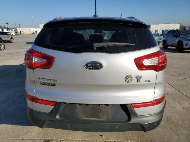 KNDPC3A2XC7208566 - 2012 KIA SPORTAGE EX SILVER photo 6