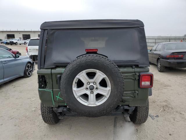 1C4HJXDNXMW526847 - 2021 JEEP WRANGLER U SPORT GREEN photo 6