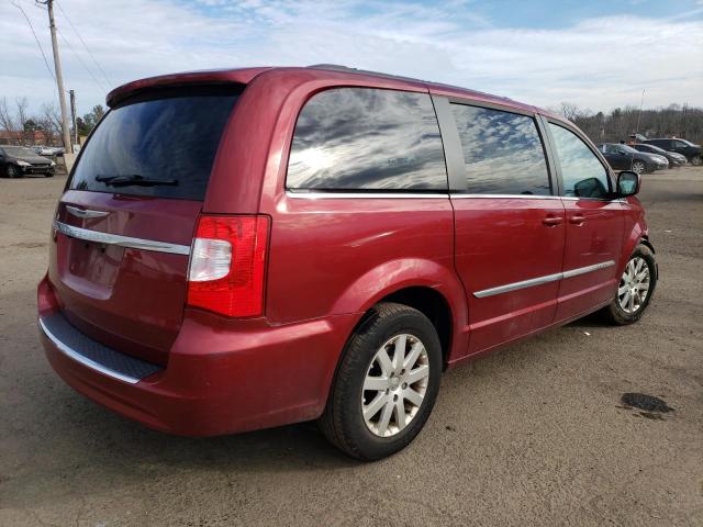 2C4RC1BG3DR540789 - 2013 CHRYSLER TOWN & COU TOURING RED photo 3