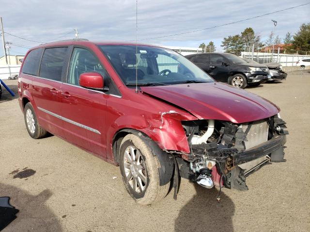 2C4RC1BG3DR540789 - 2013 CHRYSLER TOWN & COU TOURING RED photo 4