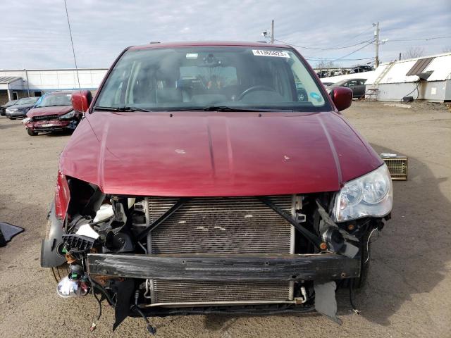 2C4RC1BG3DR540789 - 2013 CHRYSLER TOWN & COU TOURING წითელი ფოტო 5