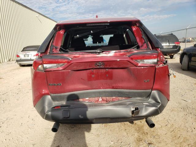 2T3H1RFV7NW232542 - 2022 TOYOTA RAV4 LE RED photo 6