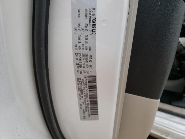 2C4RC1BG6HR820289 - 2017 CHRYSLER PACIFICA TOURING L WHITE photo 13