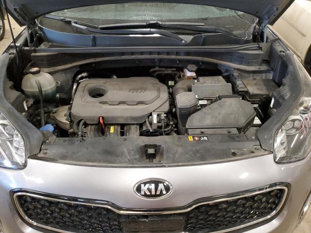 KNDPNCAC8H7061366 - 2017 KIA SPORTAGE EX GRAY photo 11