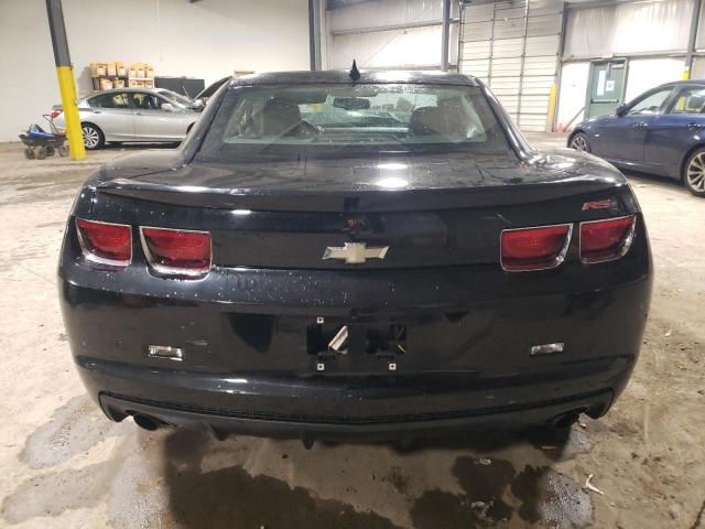 2G1FC1E30C9122158 - 2012 CHEVROLET CAMARO LT BLACK photo 6