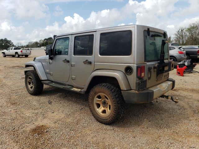 1C4BJWEG7DL609511 - 2013 JEEP WRANGLER U SAHARA SILVER photo 2