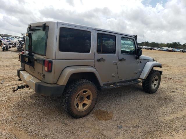 1C4BJWEG7DL609511 - 2013 JEEP WRANGLER U SAHARA SILVER photo 3