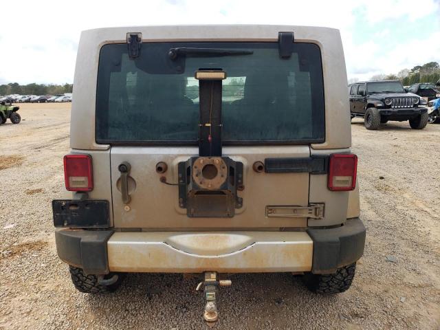 1C4BJWEG7DL609511 - 2013 JEEP WRANGLER U SAHARA SILVER photo 6