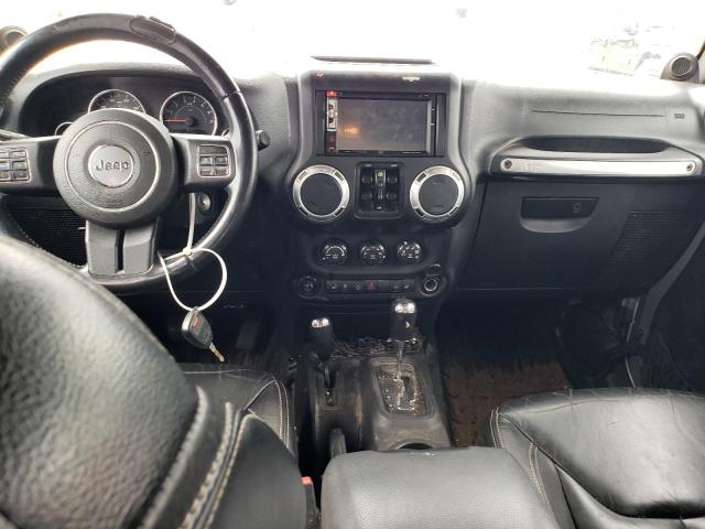 1C4BJWEG7DL609511 - 2013 JEEP WRANGLER U SAHARA SILVER photo 8