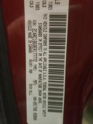 2C4RC1BG9ER177772 - 2014 CHRYSLER TOWN & COU TOURING 勃艮第红 照片 14