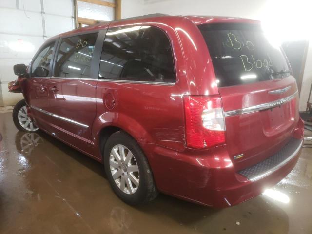 2C4RC1BG9ER177772 - 2014 CHRYSLER TOWN & COU TOURING 勃艮第红 照片 2