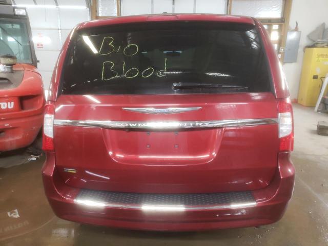 2C4RC1BG9ER177772 - 2014 CHRYSLER TOWN & COU TOURING 勃艮第红 照片 6