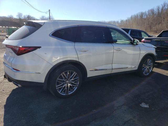 5J8YE1H87NL018488 - 2022 ACURA MDX ADVANCE WHITE photo 3