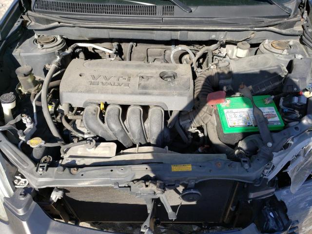 2T1KR32E58C716791 - 2008 TOYOTA COROLLA MA XR GRAY photo 11