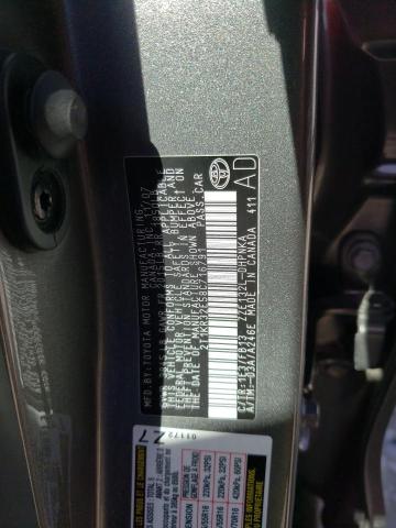 2T1KR32E58C716791 - 2008 TOYOTA COROLLA MA XR GRAY photo 12