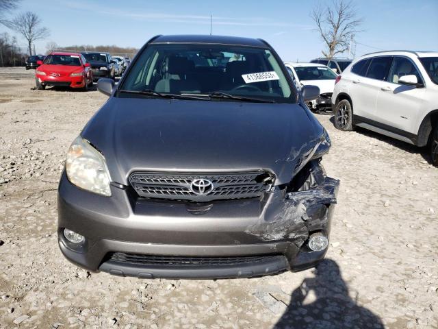 2T1KR32E58C716791 - 2008 TOYOTA COROLLA MA XR GRAY photo 5