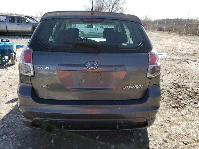 2T1KR32E58C716791 - 2008 TOYOTA COROLLA MA XR GRAY photo 6