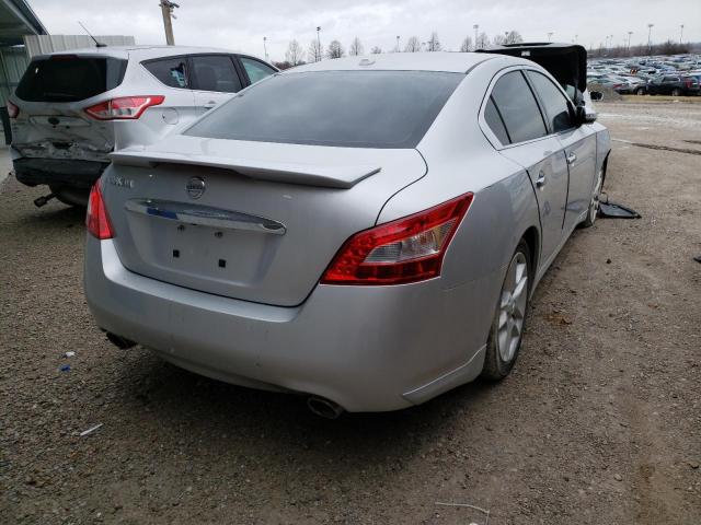 1N4AA5APXBC861283 - 2011 NISSAN MAXIMA S SILVER photo 4