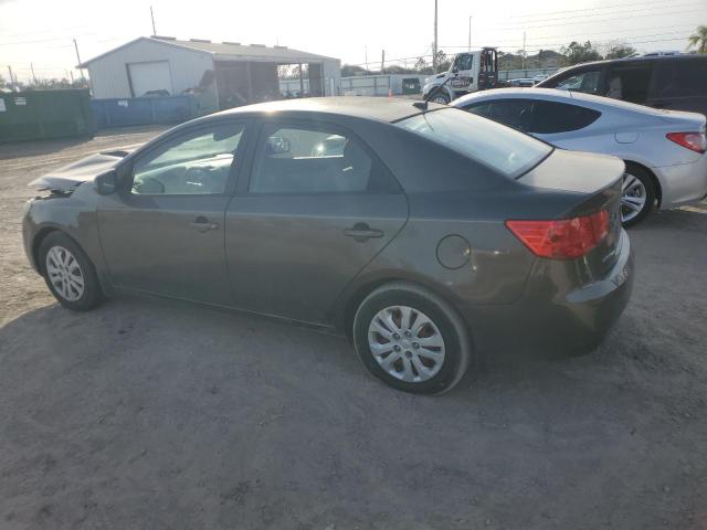 KNAFU4A23B5355351 - 2011 KIA FORTE EX GRAY photo 2