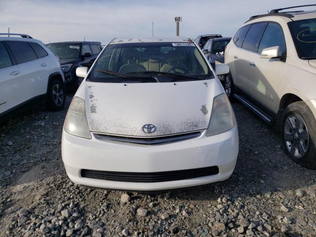 JTDKB20U693518417 - 2009 TOYOTA PRIUS WHITE photo 5