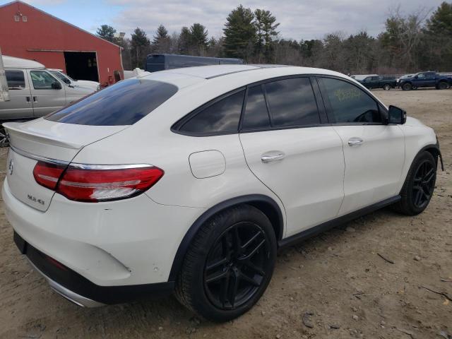 4JGED6EB5JA109729 - 2018 MERCEDES-BENZ GLE COUPE 43 AMG WHITE photo 3