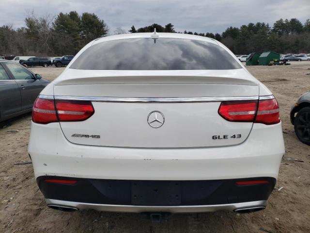 4JGED6EB5JA109729 - 2018 MERCEDES-BENZ GLE COUPE 43 AMG WHITE photo 6