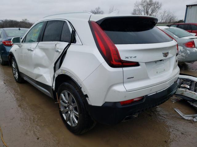 1GYFZDR43LF121193 - 2020 CADILLAC XT4 PREMIUM LUXURY WHITE photo 2