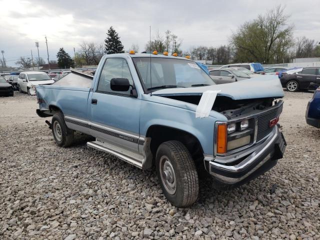 1GTFK24K5KE515870 - 1989 GMC SIERRA K2500 BLUE photo 4