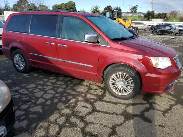 2C4RC1CG1FR540128 - 2015 CHRYSLER TOWN & COU TOURING L RED photo 4