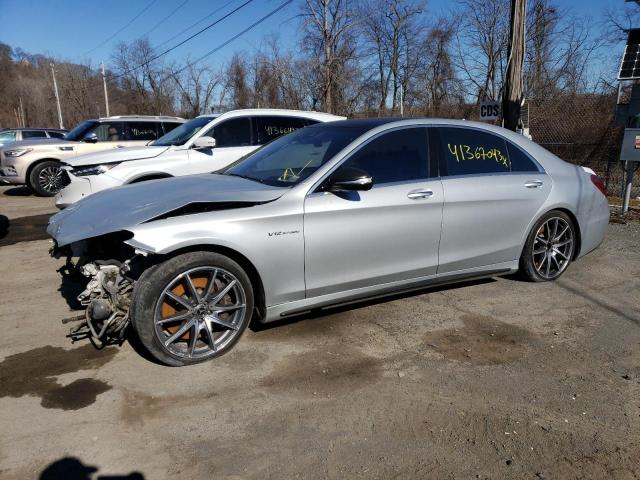 WDDUG7KB8JA394370 - 2018 MERCEDES-BENZ S 65 AMG SILVER photo 1