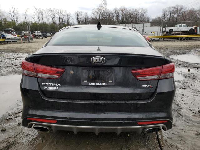 5XXGV4L20GG121141 - 2016 KIA OPTIMA SXL BLACK photo 6