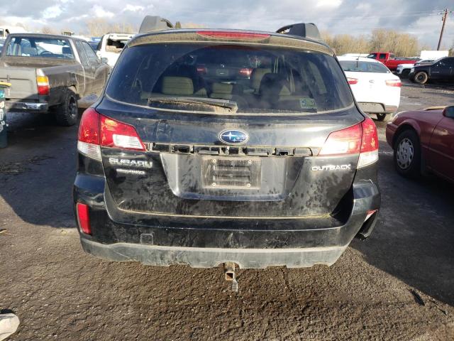 4S4BRCKC5A3320823 - 2010 SUBARU OUTBACK 2.5I LIMITED BLACK photo 6