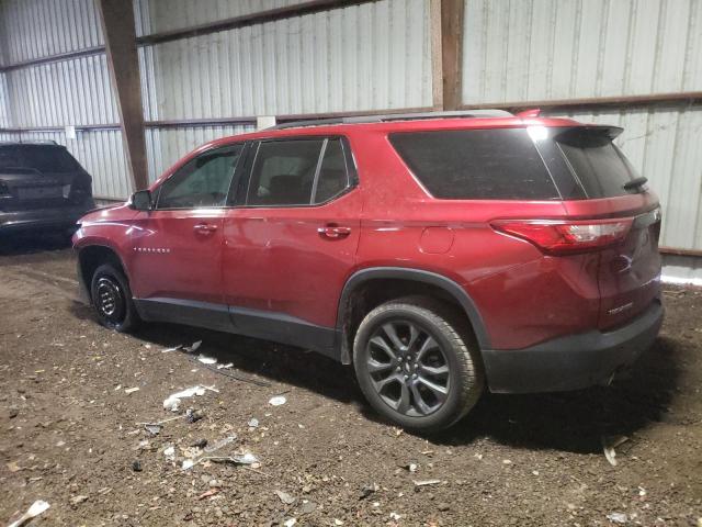 1GNERJKX2KJ199164 - 2019 CHEVROLET TRAVERSE RS RED photo 2