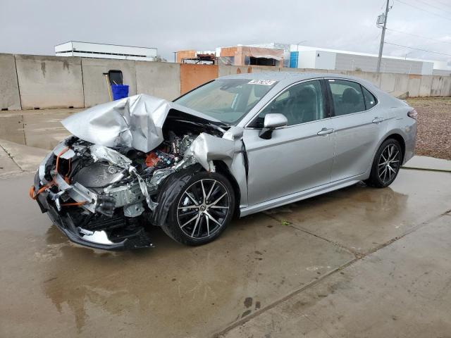 4T1G11BK9RU111308 - 2024 TOYOTA CAMRY SE NIGHT SHADE SILVER photo 1