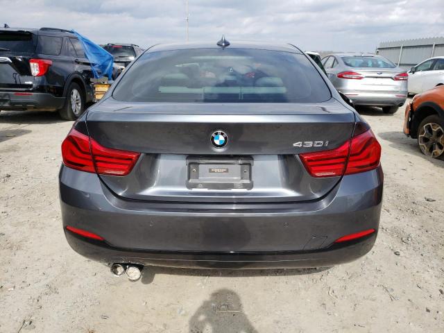 WBA4J1C53JBG77593 - 2018 BMW 430I GRAN COUPE CHARCOAL photo 6