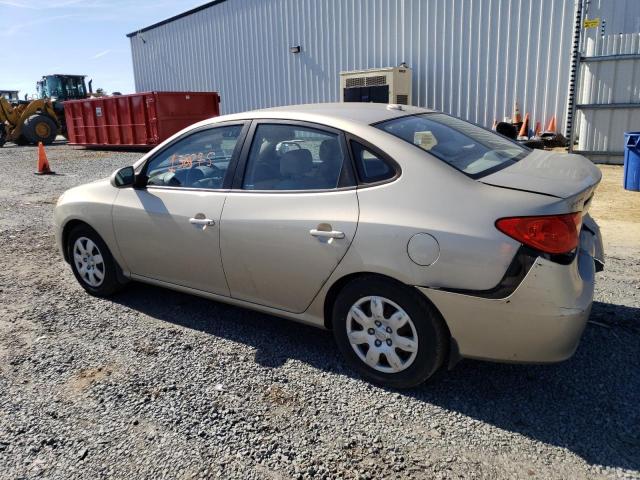 KMHDU46DX7U129806 - 2007 HYUNDAI ELANTRA GLS TAN photo 2