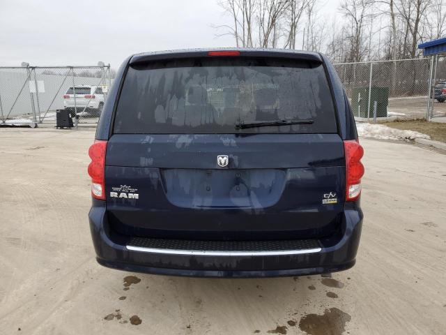 2C4RDGAG1CR322186 - 2012 DODGE RAM VAN BLUE photo 6