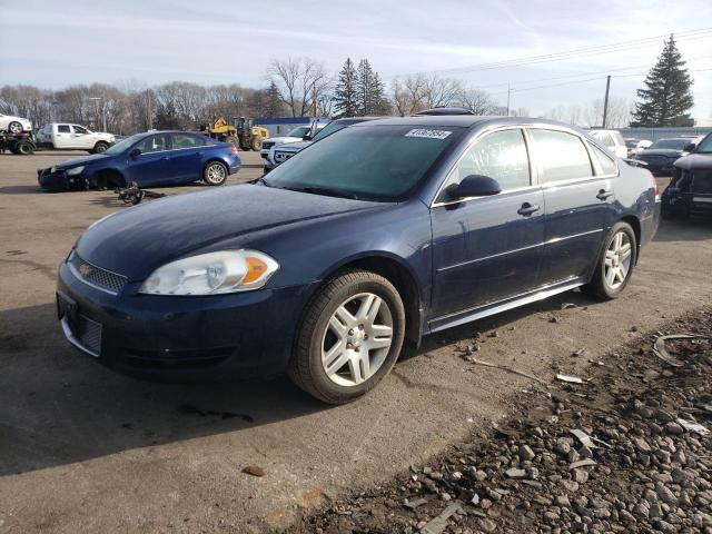 2G1WB5E39C1196543 - 2012 CHEVROLET IMPALA LT BLUE photo 1