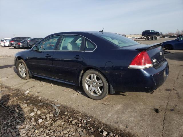 2G1WB5E39C1196543 - 2012 CHEVROLET IMPALA LT BLUE photo 2