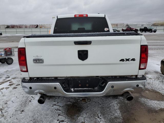 1C6RD7PTXCS206401 - 2012 DODGE RAM 1500 LONGHORN WHITE photo 6